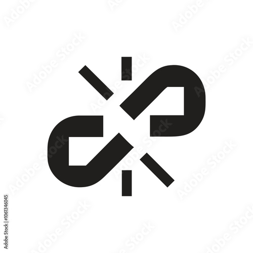 Unlink vector icon