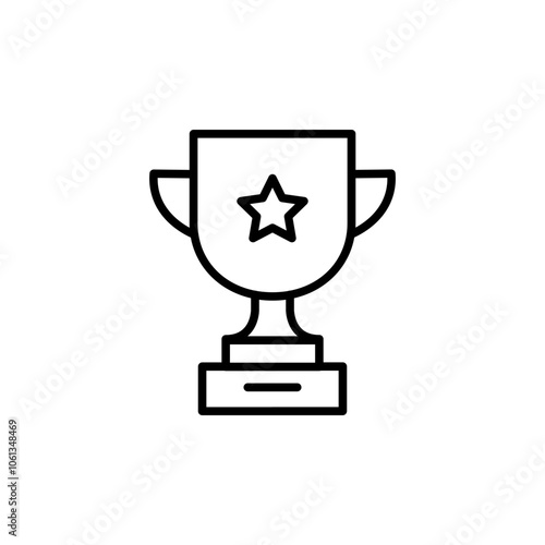 trophy cup icon