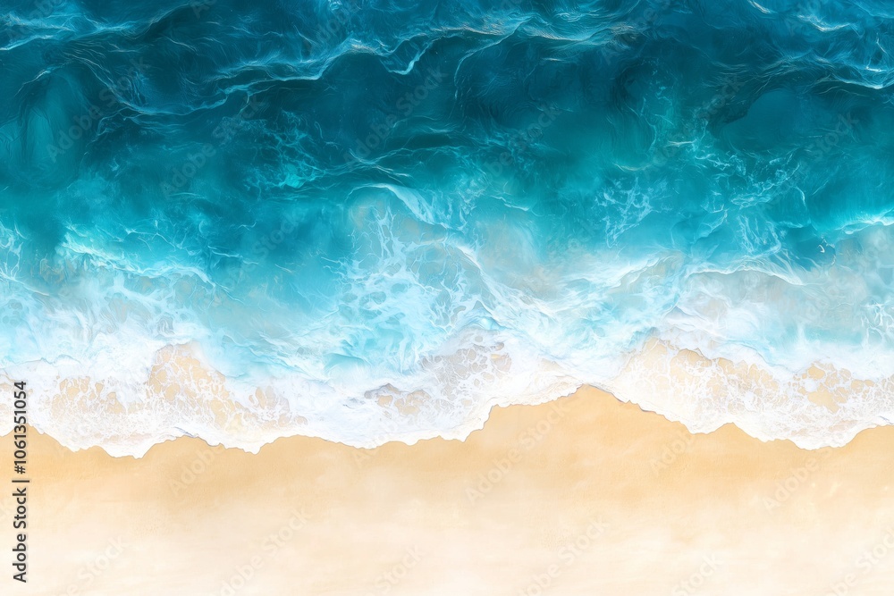 The ocean is calm and peaceful, with gentle waves lapping at the shore The ocean is calm and peaceful, with gentle waves lapping at the shore