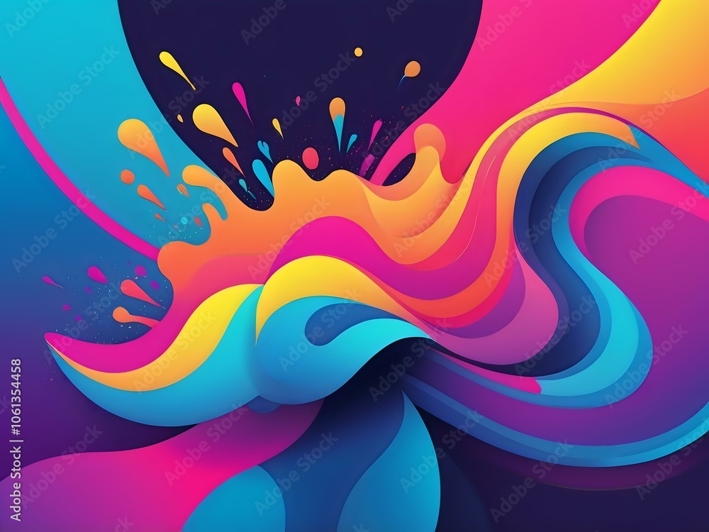 abstract neon color gradient background. abstract background abstract neon color gradient background. abstract background
