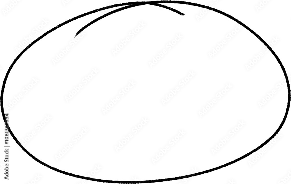 Hand drawn sketch line oval and circle doodle. design decoration elements Hand drawn sketch line oval and circle doodle. design decoration elements