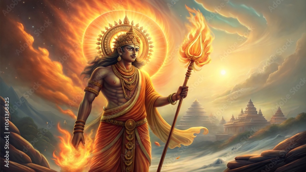 Fototapeta premium Agni