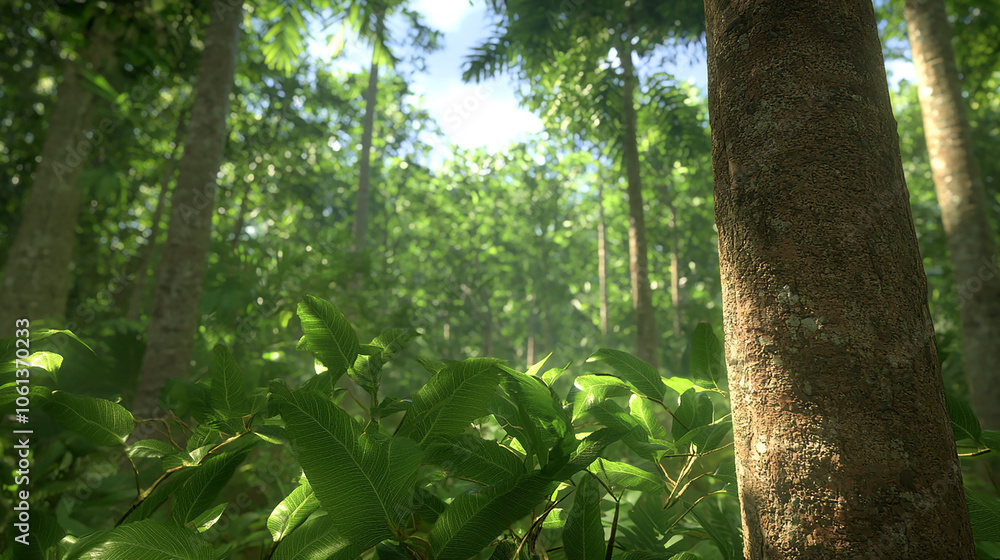 Tropical greenery, scenic conservation area Tropical greenery, scenic conservation area