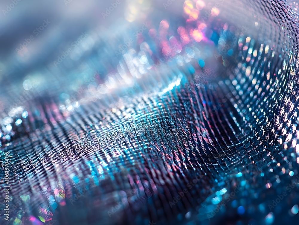 Innovative Business Card Material with Intricate Atomic Scale Patterns and Iridescent Sheen Innovative Business Card Material with Intricate Atomic Scale Patterns and Iridescent Sheen