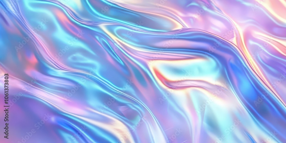 Abstract trendy holographic background. Real texture in pale violet, pink and mint colors with scratches and irregularities
Abstract trendy holographic background. Real texture in pale violet, pink and mint colors with scratches and irregularities