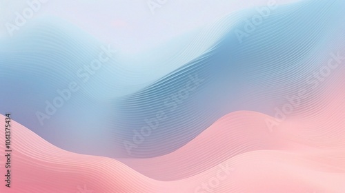 Soft Pastel Blue and Pink Gradient Background