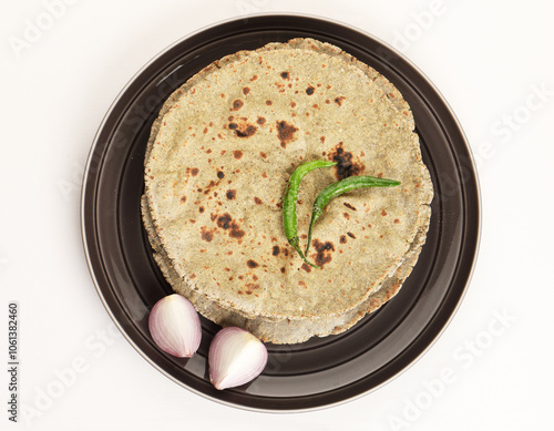 Canvastavla Indian traditional multigrain roti or millet flat bread