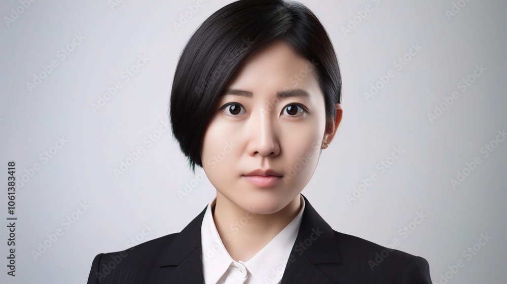Confident Businesswoman Portrait in Professional Attire Confident Businesswoman Portrait in Professional Attire