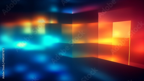 abstract background with lights