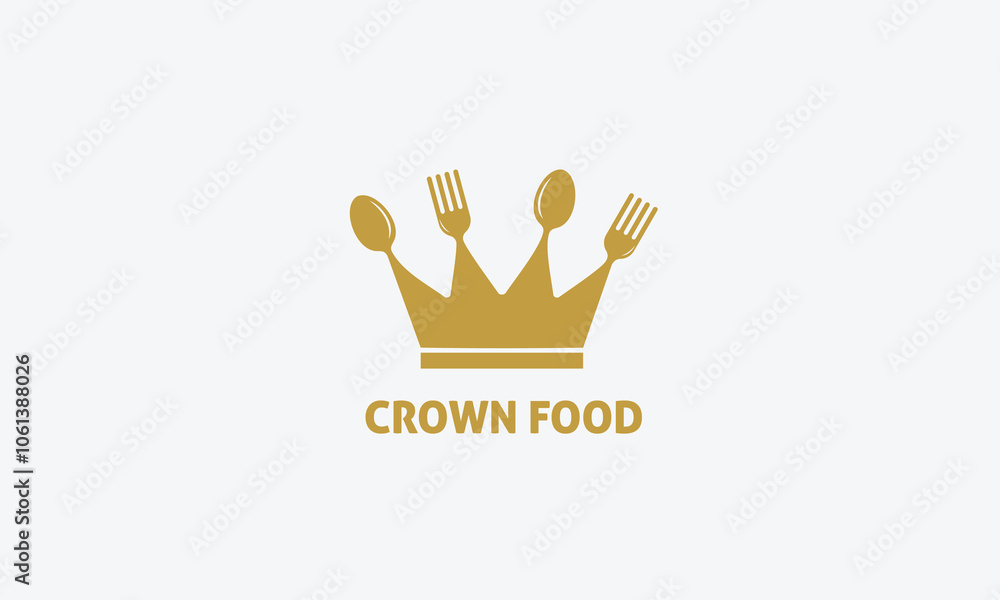 Fototapeta premium Restaurant logo design vector template