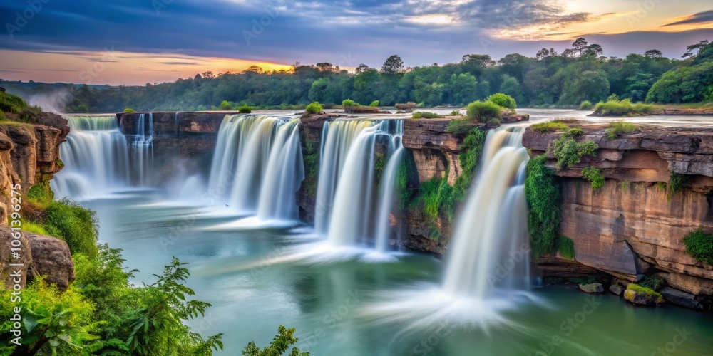 Long Exposure Chitrakote Waterfalls in Chhattisgarh, India - Captivating Nature Photography, Stunning Scenery, Serene Landscapes, Adventure Travel, Waterfall Beauty Long Exposure Chitrakote Waterfalls in Chhattisgarh, India - Captivating Nature Photography, Stunning Scenery, Serene Landscapes, Adventure Travel, Waterfall Beauty