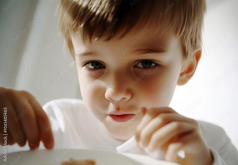 child eating ice cream