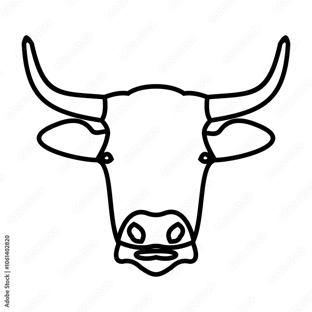 Cow Head Icon