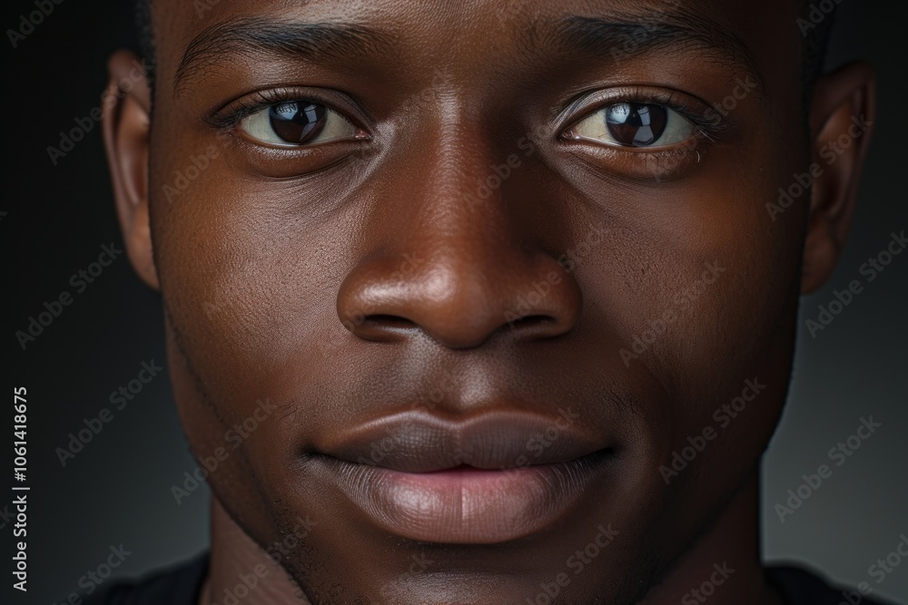 Portrait black photo skin. Portrait black photo skin.