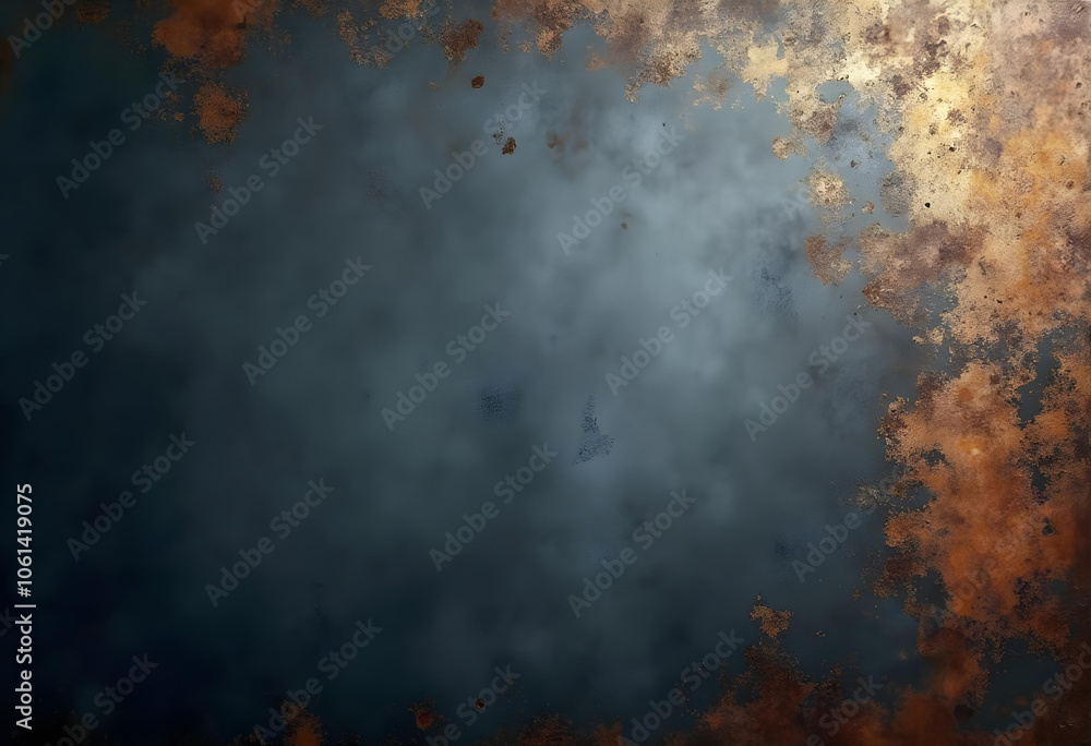 Rusty metal texture with dark blue and brown tones, showcasing natural weathering and decay. This captures beauty of aged surfaces and organic patterns Rusty metal texture with dark blue and brown tones, showcasing natural weathering and decay. This captures beauty of aged surfaces and organic patterns