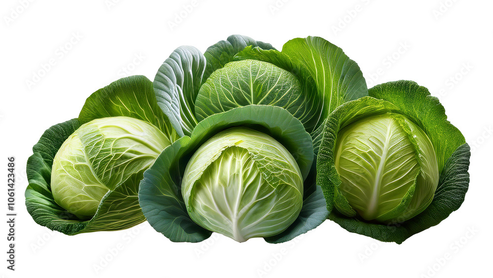 Cabbage isolated on transparent background.PNG file Cabbage isolated on transparent background.PNG file