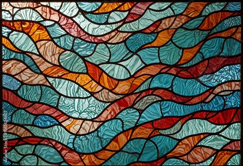 Wallpaper Mural Ink textures forming a wave-like pattern. Torontodigital.ca