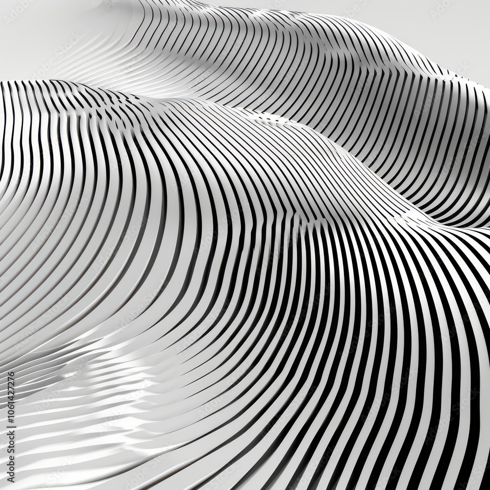 Minimalist Motion Lines in Subtle Patterns Minimalist Motion Lines in Subtle Patterns