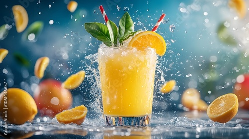 Refreshing citrus drink delights thirst