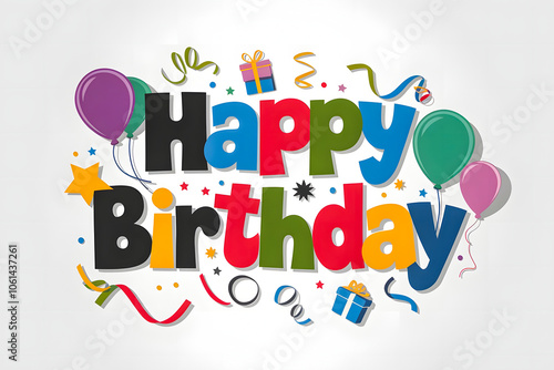 happy birthday card design