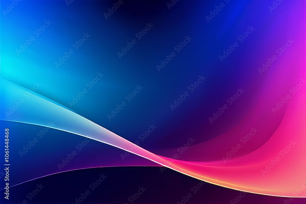 Naklejka premium colorful gradient a smooth gradient transitioning from one color