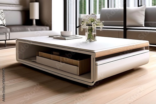 convertible coffee table a coffee table that can elevate to beco photo