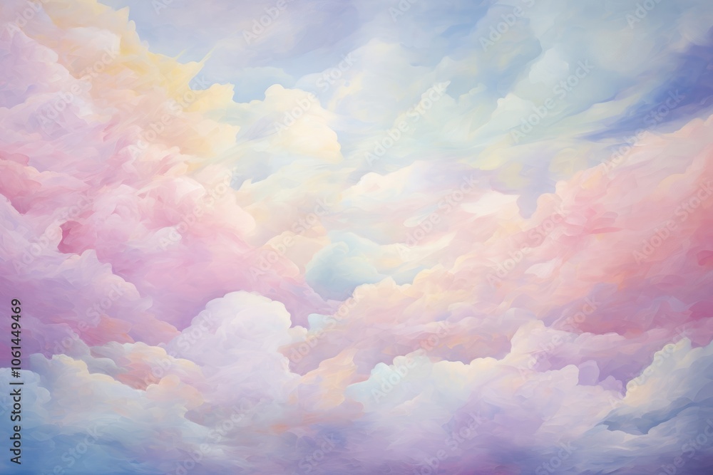 Abstract cloudy pattern painting backgrounds landscape. Abstract cloudy pattern painting backgrounds landscape.