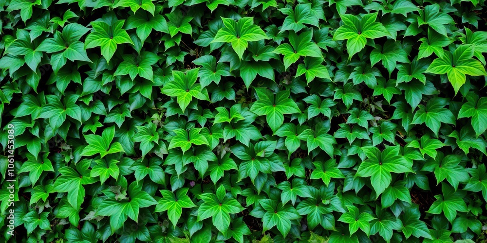 Lush green ivy wall stretching across the frame, creating a vibrant and fresh natural background, decorative, vibrant, botanical Lush green ivy wall stretching across the frame, creating a vibrant and fresh natural background, decorative, vibrant, botanical