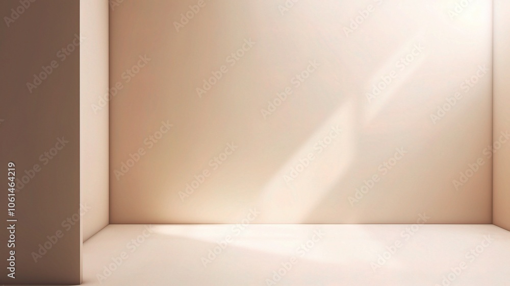Soft Beige Gradient with Gentle Shadows Soft Beige Gradient with Gentle Shadows