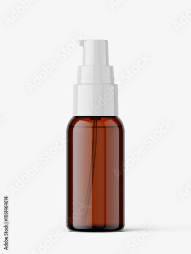 cosmetic pump bottle image