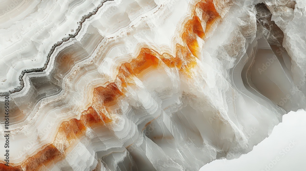 Abstract layers of natural onyx stone with warm earth tones and textured patterns Abstract layers of natural onyx stone with warm earth tones and textured patterns