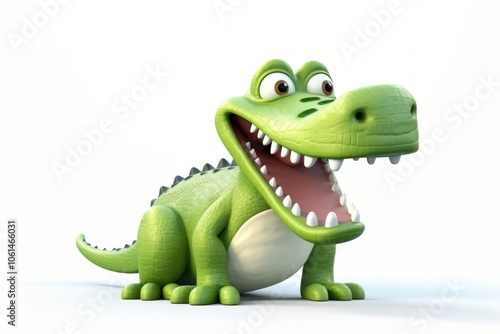 Dinosaur reptile cartoon animal.