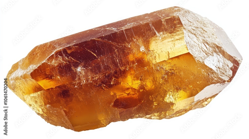 Vibrant citrine crystal: natural healing gemstone with golden hues Vibrant citrine crystal: natural healing gemstone with golden hues