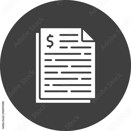 Bank Statement Icon