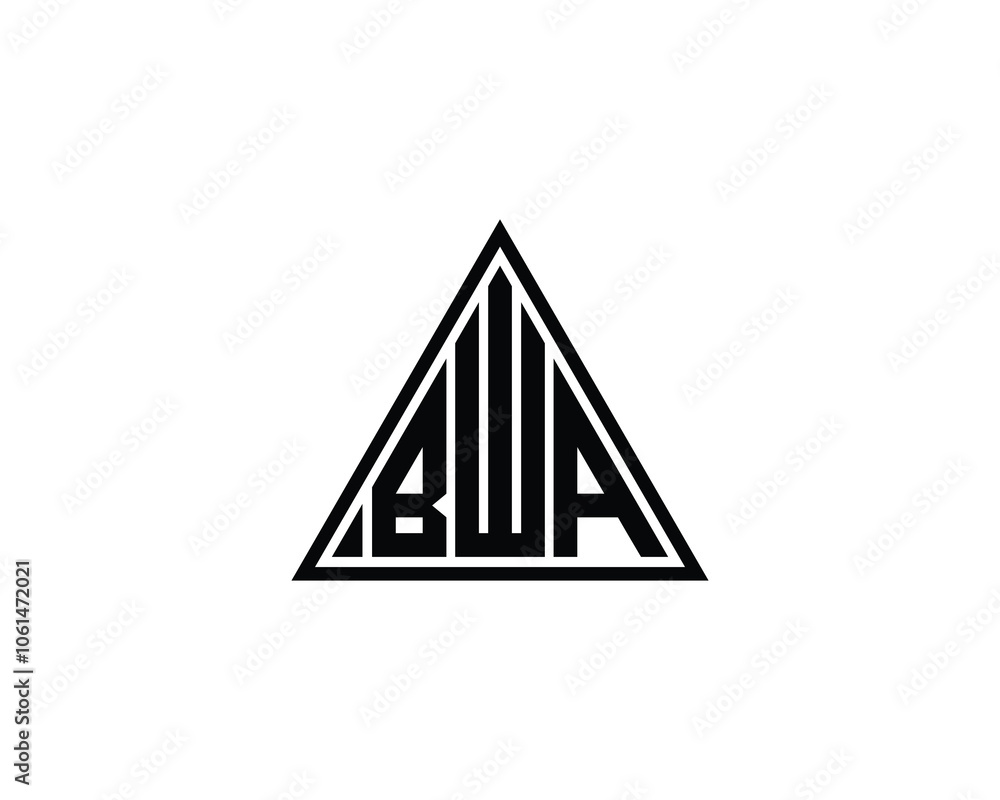 BWA logo design vector template. BWA BWA logo design vector template. BWA