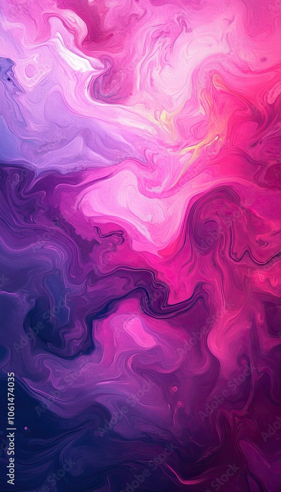 Fototapeta premium Vibrant gradient from pink to purple with a medium grain overlay, perfect for bold designs