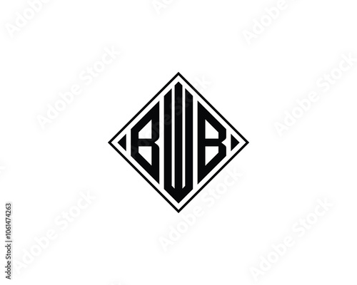 Free Download BWB logo design vector template. BWB - GFXLoad