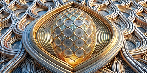 background with ornament