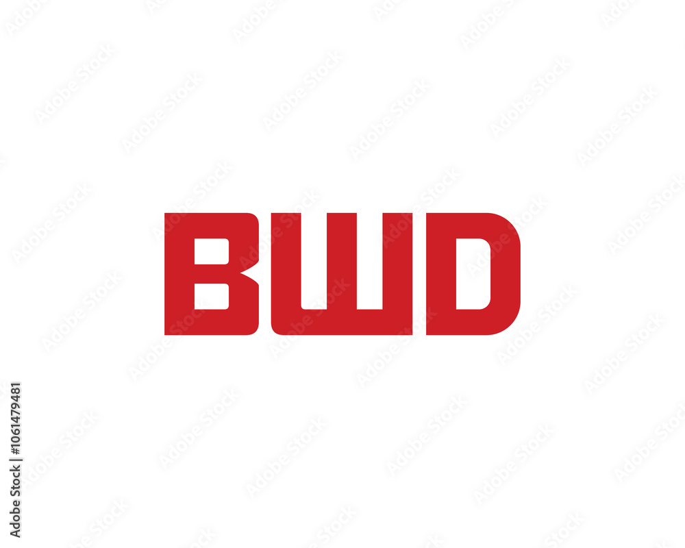 BWD logo design vector template. BWD BWD logo design vector template. BWD