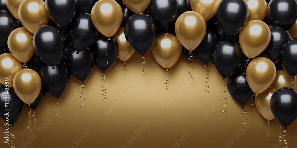Gold and black background Gold and black background