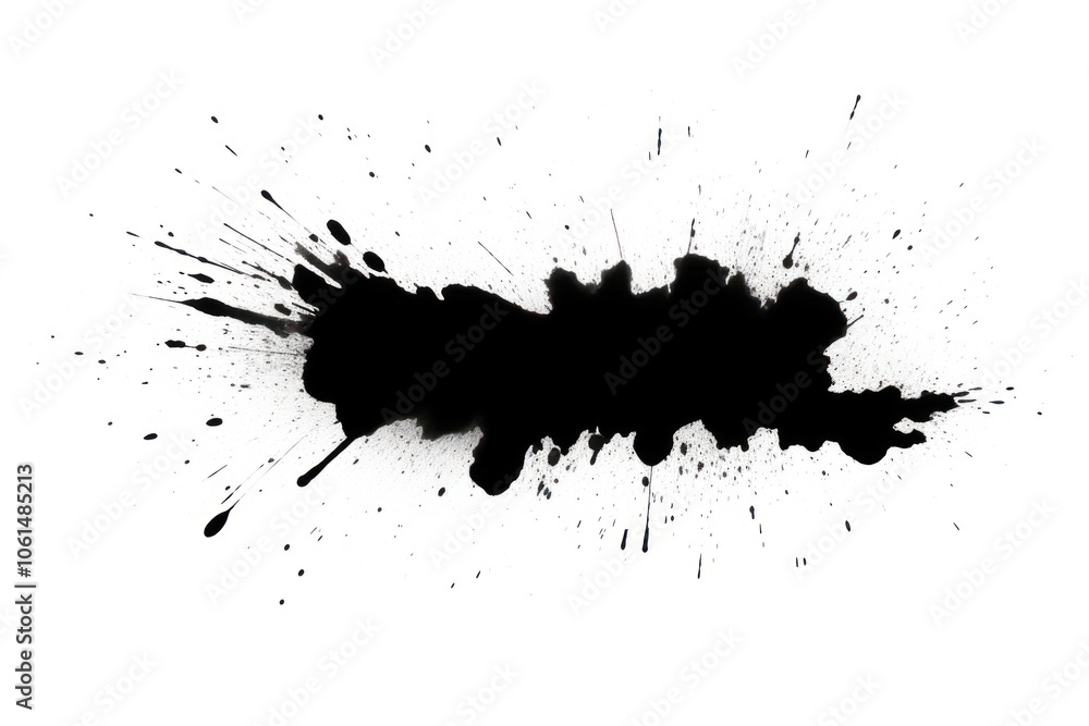 Ink splash effect photo Ink splash effect photo