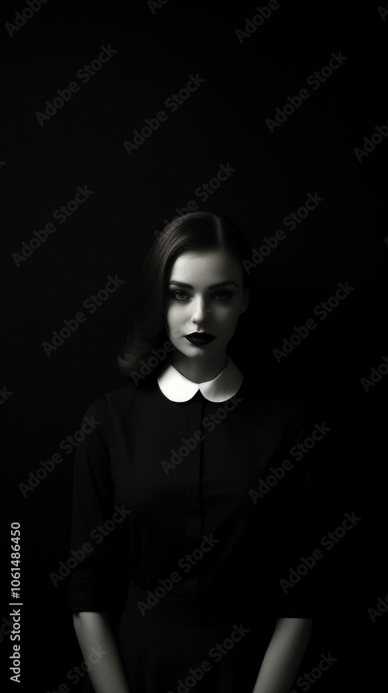 Lomography lady grey portrait adult black. Lomography lady grey portrait adult black.
