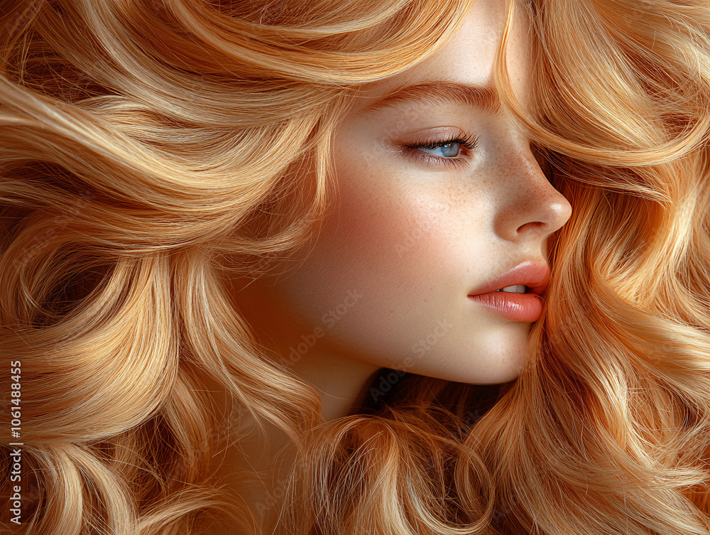 a woman with blonde hair and blue eyes, showcasing her natural beauty hair a woman with blonde hair and blue eyes, showcasing her natural beauty hair