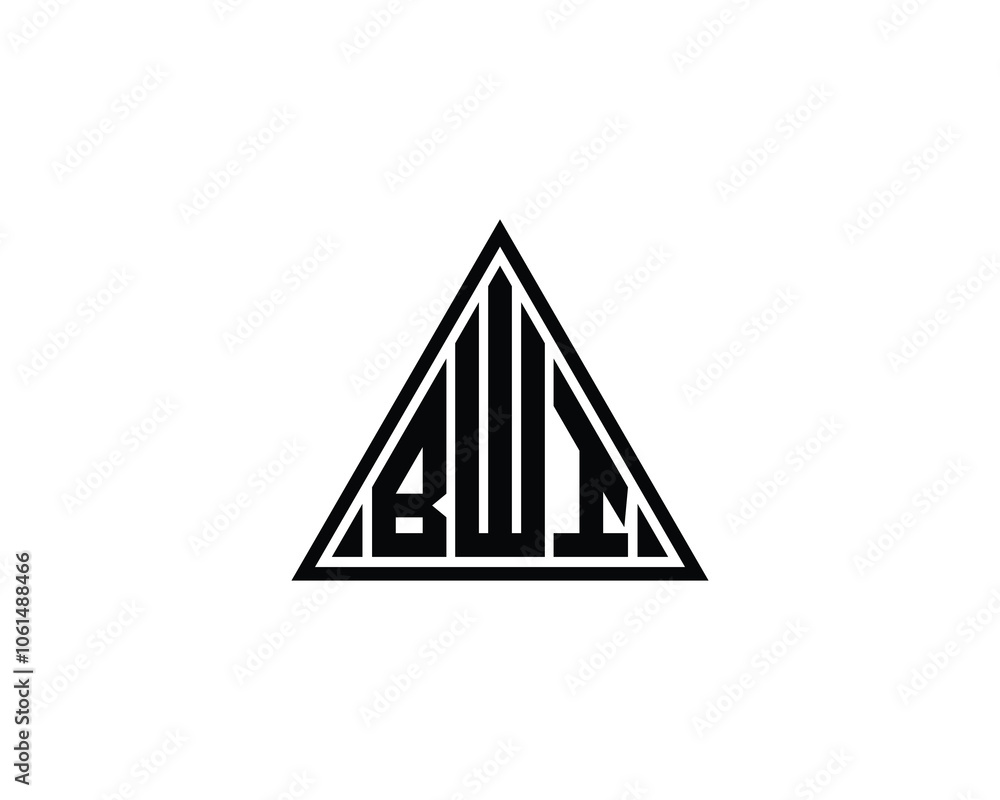 BWI logo design vector template. BWI BWI logo design vector template. BWI
