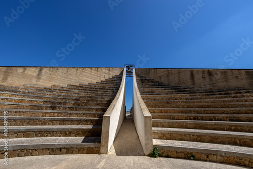 Mother Church of Gibellina, province of Trapani, Italy photo