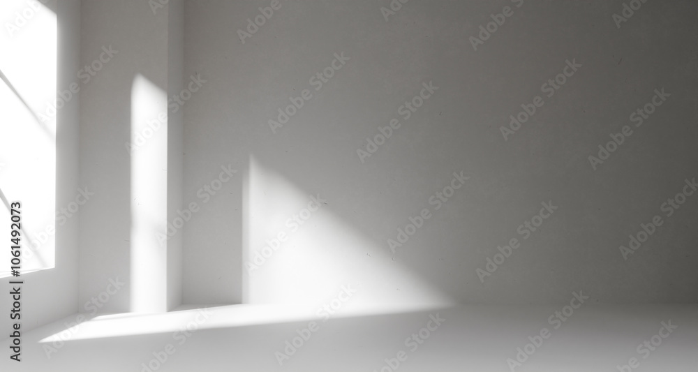 White Wall Studio with Window Shadow,Sunlight effect on Cement floor Surface Texture for Product present,Empty Kitchen Room with Concrete wall with light on Podium Display, 3d render
White Wall Studio with Window Shadow,Sunlight effect on Cement floor Surface Texture for Product present,Empty Kitchen Room with Concrete wall with light on Podium Display, 3d render