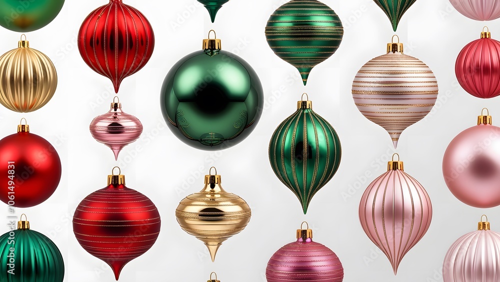 Festive Ornament Clip Art Set Festive Ornament Clip Art Set