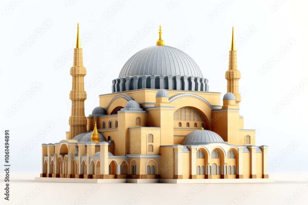 Fototapeta premium Istanbul architecture building dome.