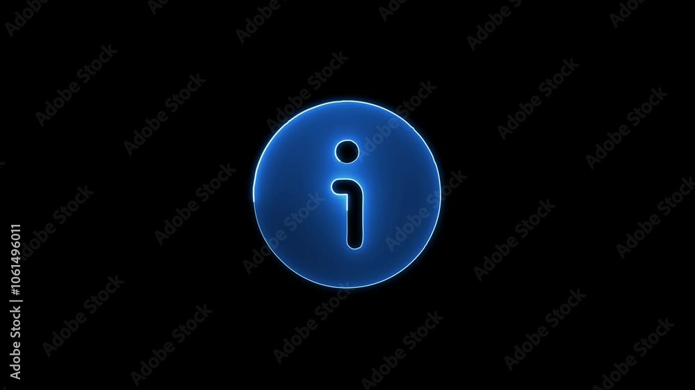 Symbol info circle.Electric Glow Storm. looped video. Symbol info circle.Electric Glow Storm. looped video.