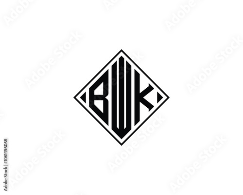 Free Download BWK logo design vector template. BWK - GFXLoad